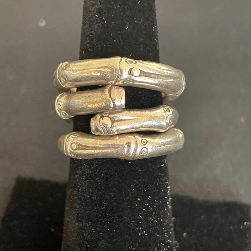 John Hardy set of 3 Bamboo Rings